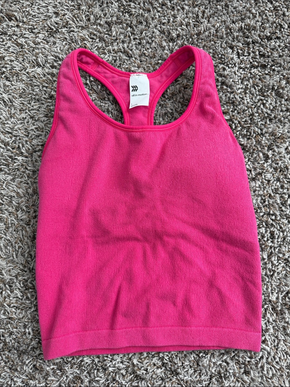 All in motion racer back tank